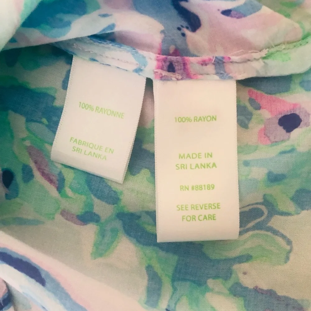 Lilly Pulitzer Willa Flounce Top - Picture 6 of 7